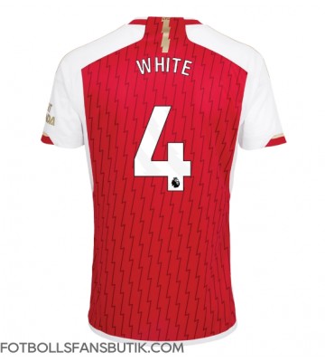 Arsenal Ben White #4 Replika Hemmatröja 2023-24 Kortärmad